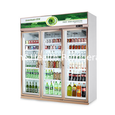 Refrigerador comercial de enfriamiento dinámico del refrigerador de la bebida del mercado con R134a