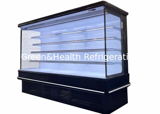 Refrigeradores abiertos de Multideck del supermercado del congelador de la legumbre de fruta de R404a