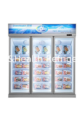 5 refrigerador vertical comercial del congelador vertical de la exhibición del estante ajustable R134